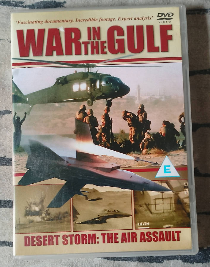 WAR IN THE GULF Desert Storm: The Air Assault DVD [BBOX 8]