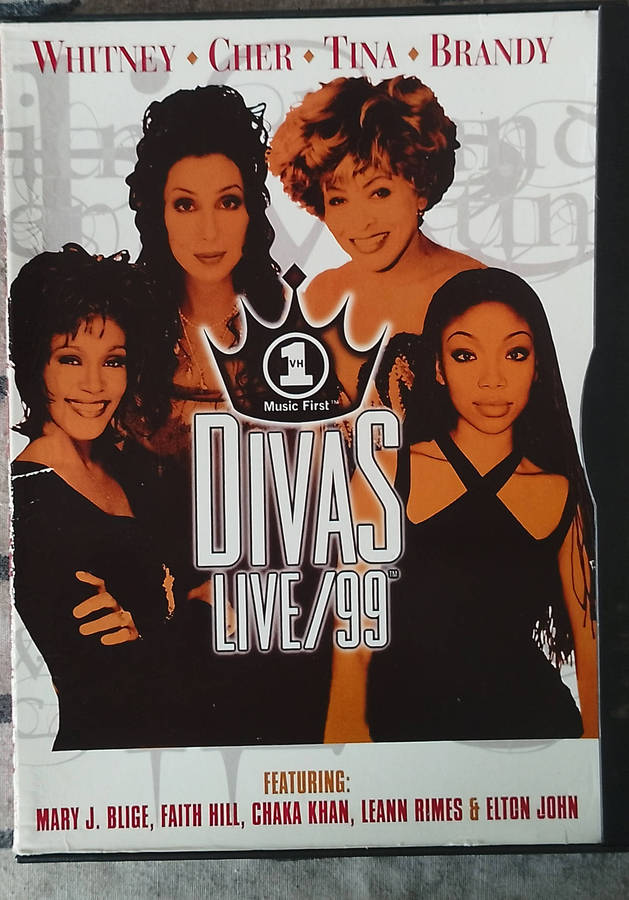 DIVAS Whitney Cher Tina Brandy  DVD