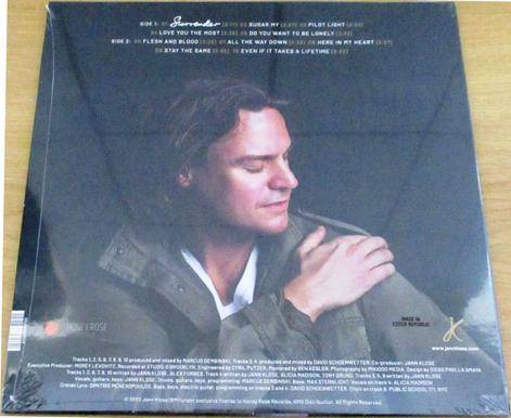 JANN KLOSE Surrender LP VINYL Record