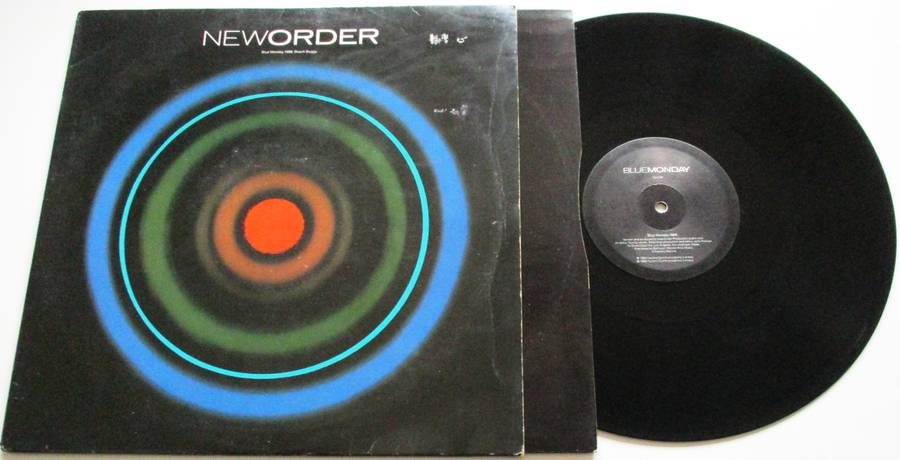 NEW ORDER Blue Monday 1988 / Beach Buggy 12" Maxi Single VINYL Record