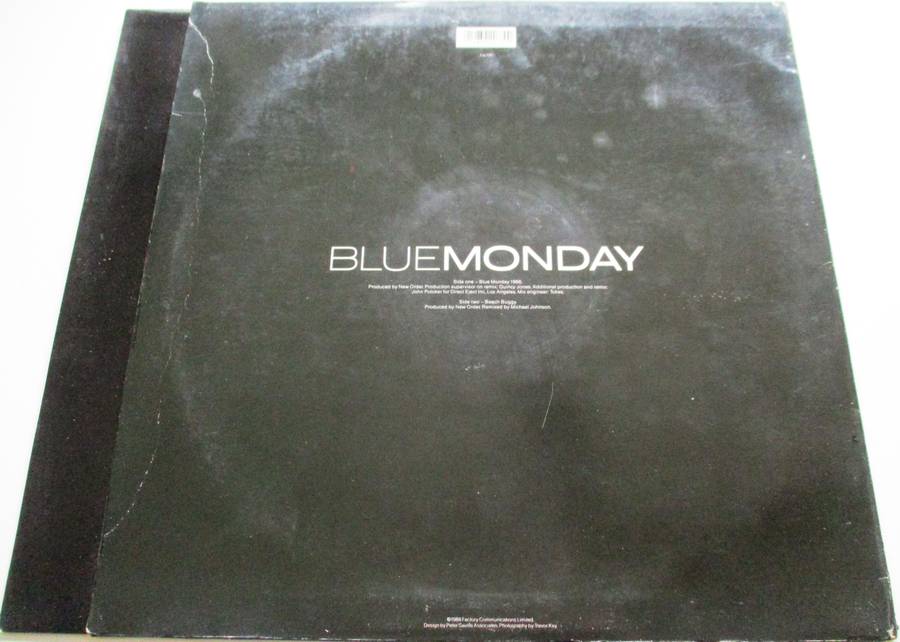NEW ORDER Blue Monday 1988 / Beach Buggy 12" Maxi Single VINYL Record