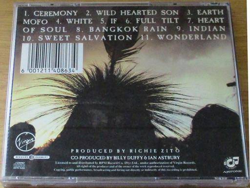 THE CULT Ceremony South African Release CD [Z x 7]