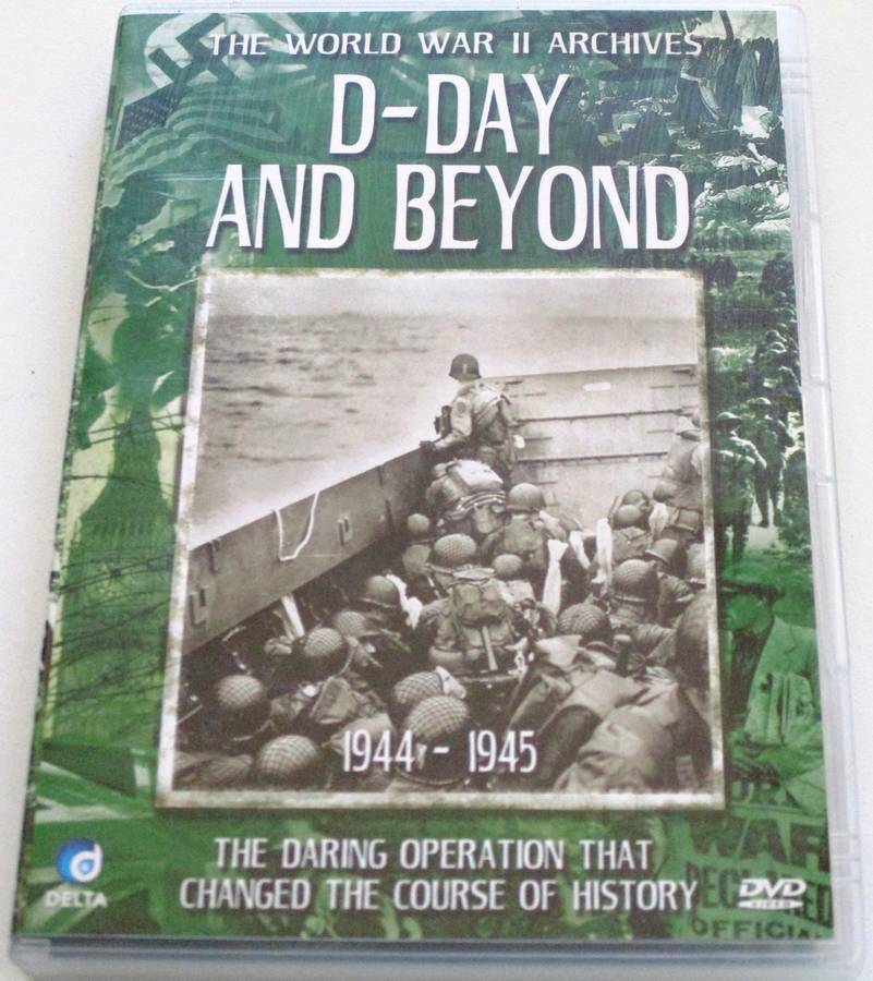 THE WORLD WAR II ARCHIVES D-Day and Beyond  1944-1945 DVD [BOX SET SHELF]