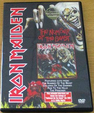 IRON MAIDEN The Number of the Beast DVD