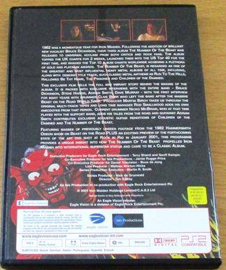 IRON MAIDEN The Number of the Beast DVD