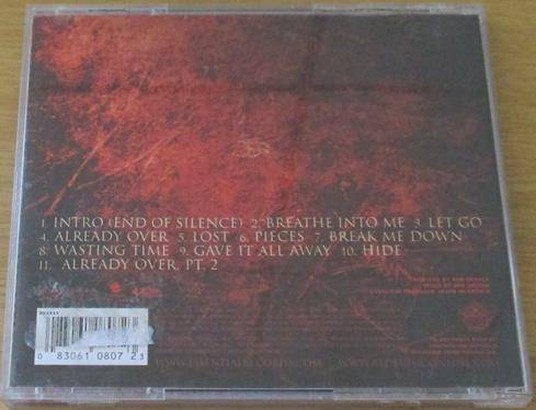 CHRISTIAN ROCK/METAL : RED End of Silence CD [BB SHELF C/R/M]