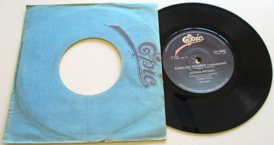GEORGE MICHAEL Careless Whisper  7" Single Vinyl record
