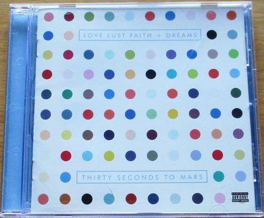 30 SECONDS TO MARS Love Lust Faith + Dreams CD [Shelf Zx4]