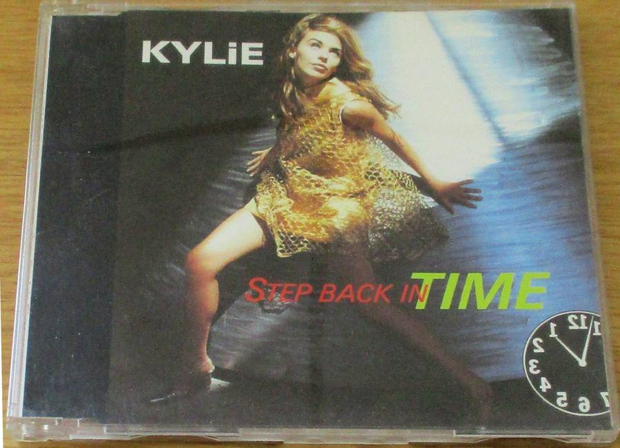 KYLIE MINOGUE Step Back In Time CD Single [CD Singles Box]