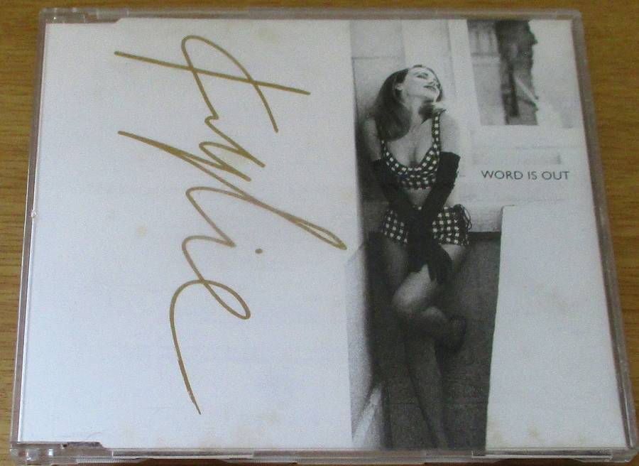 KYLIE MINOGUE Word is Out CD Single [CD Singles Box]