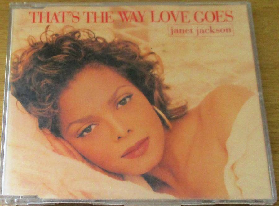 JANET JACKSON That's the way Love Goes CD Single [CD Singles Box]