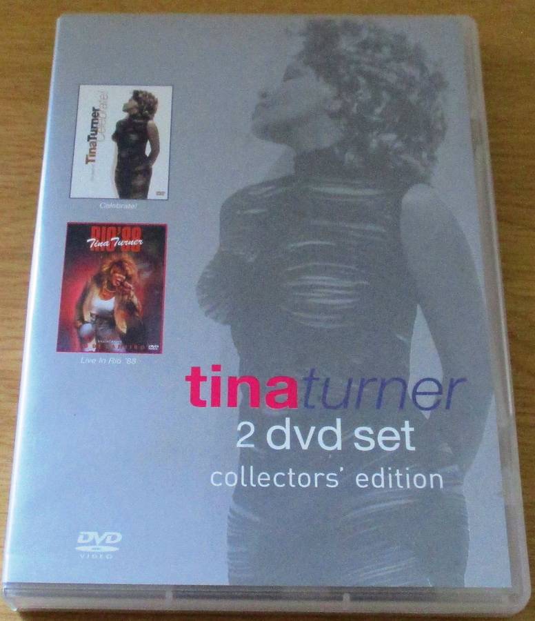 TINA TURNER Celebrate + Rio 88 2xDVD