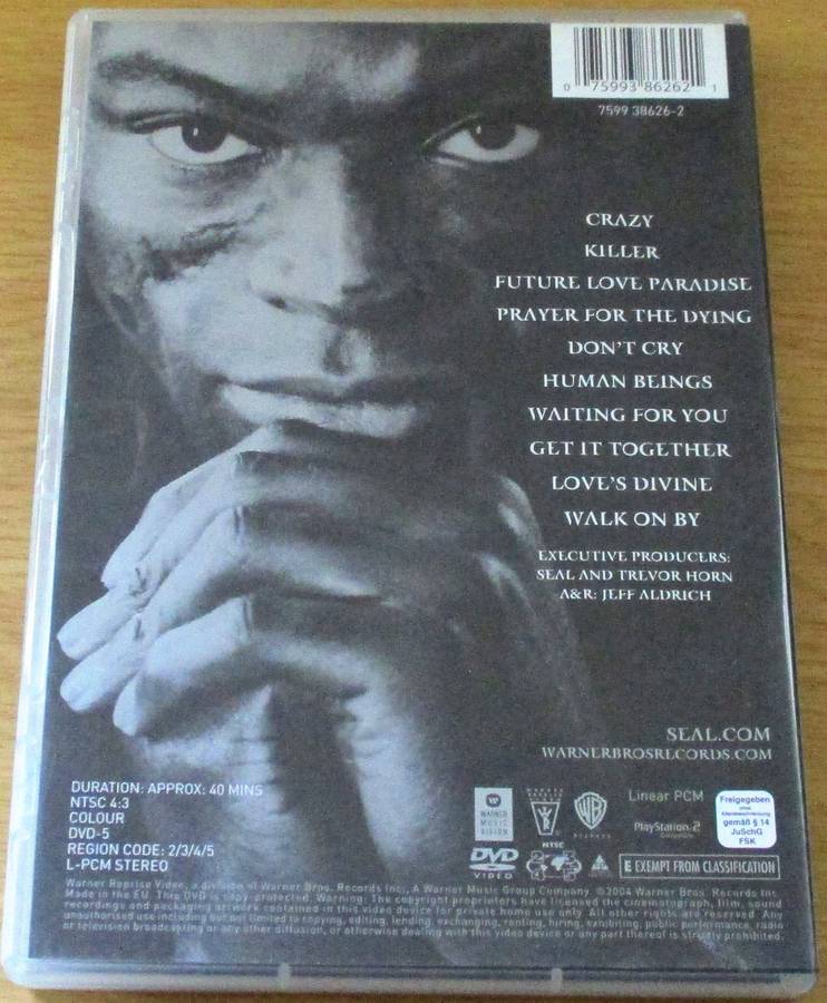 SEAL Videos 1991-2004 DVD