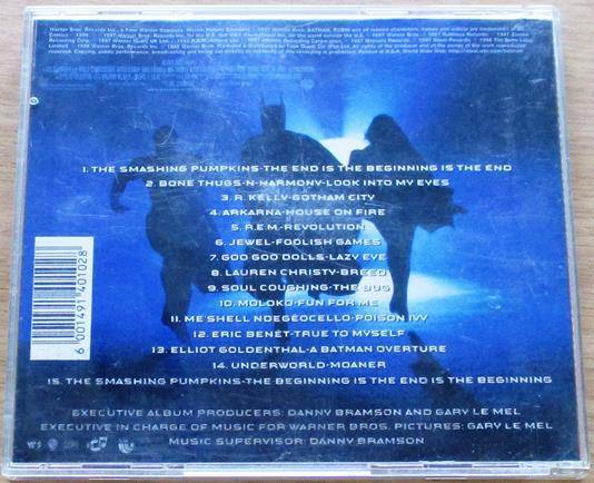 BATMAN & ROBIN O.S.T. CD [Vx7]