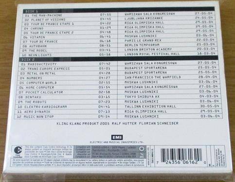 KRAFTWERK Minimum Maximum 2xCD