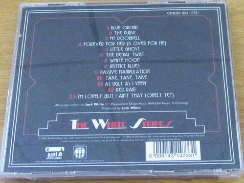 WHITE STRIPES Get Behind me Satan CD
