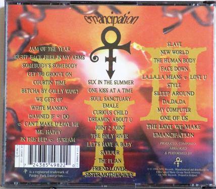 PRINCE Emancipation 3xCD