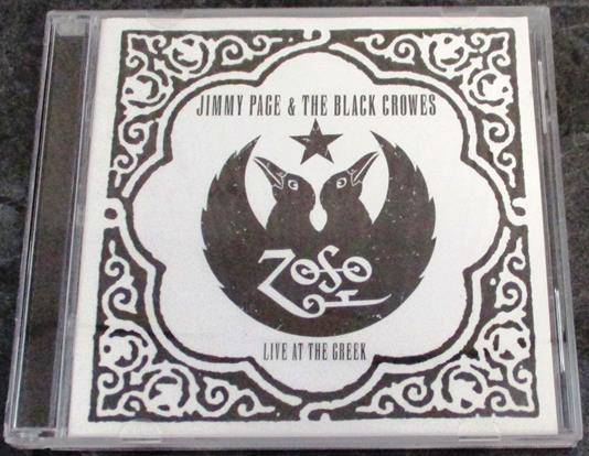 JIMMY PAGE & THE BLACK CROWES Live at the Greek CD [Shelf G x 5]