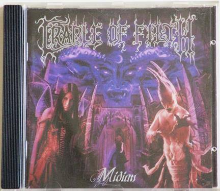 CRADLE OF FILTH Midian CD [Shelf G x 29]