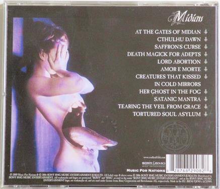 CRADLE OF FILTH Midian CD [Shelf G x 29]