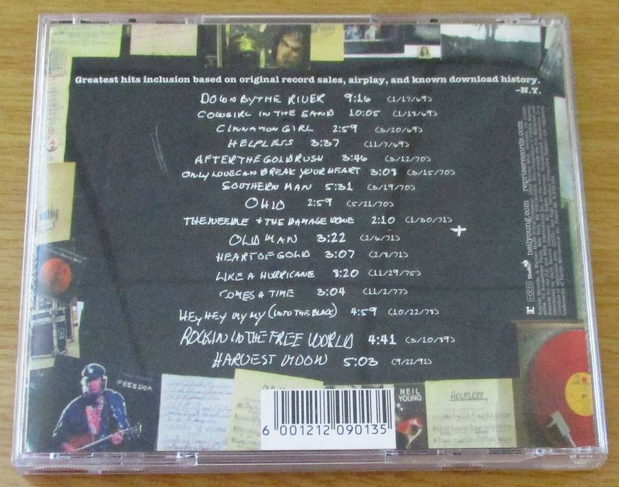 NEIL YOUNG Greatest Hits CD [Gx26]