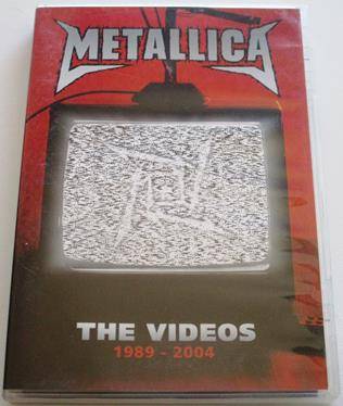 METALLICA The Videos 1989-2004 DVD