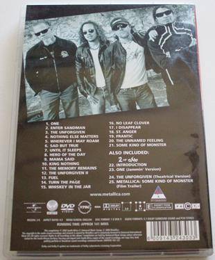 METALLICA The Videos 1989-2004 DVD
