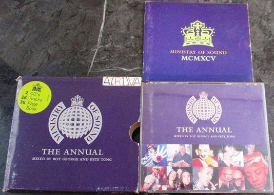 THE ANNUAL Mixed by Pete Tong & Boy George 2xCD Ministry of Sound