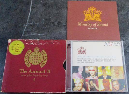THE ANNUAL II Mixed by Pete Tong & Boy George 2xCD Ministry of Sound