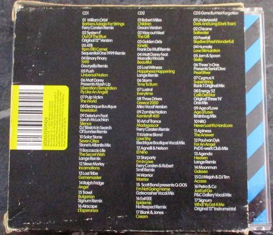 TRANCE NATION Anthems Mixed by Judge Jules 3xCD Ministry of Sound 50 tracks Biggest Trance Classics