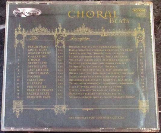 CHORAL BEATS CD