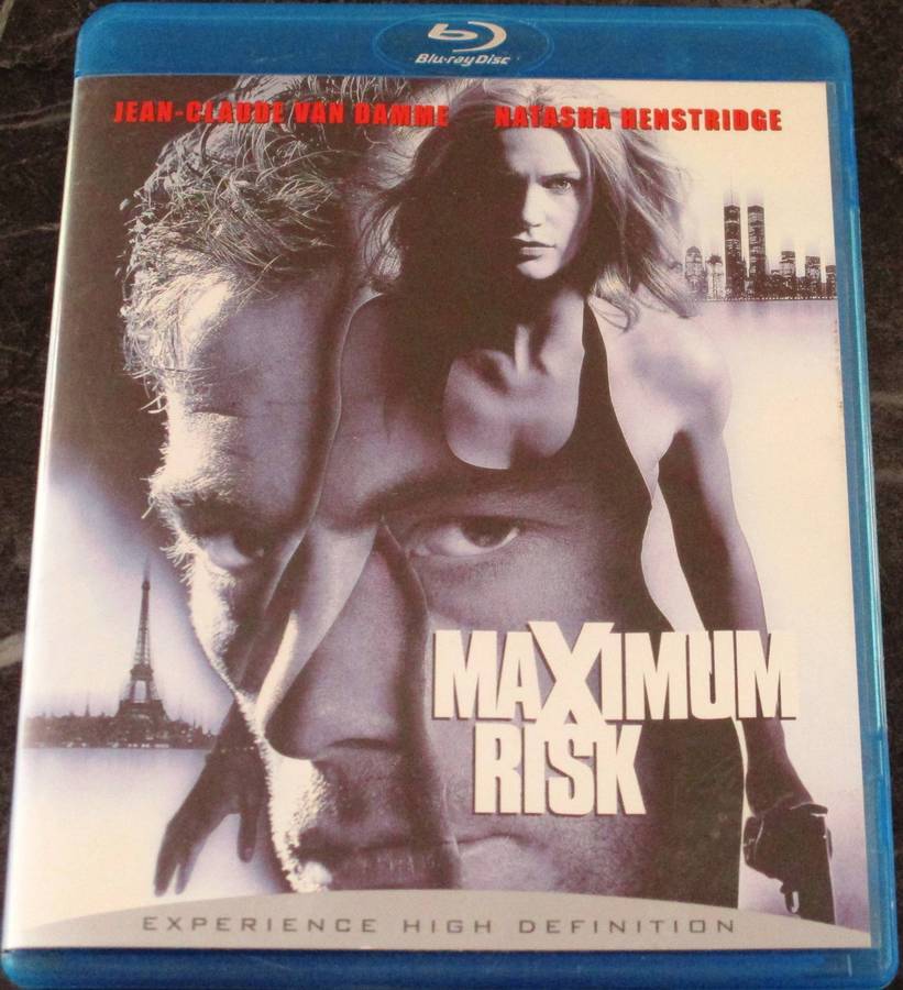 MAXIMUM RISK BLU RAY Jean Claude Van Damme