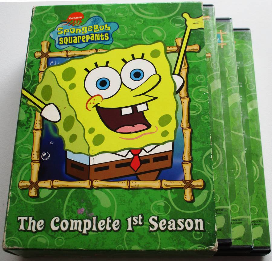 SPONGEBOB SQUAREPANTS The Complete 1st Season DVD BOX SET [Box Set shelf]