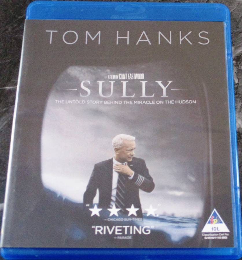 SULLY BLU RAY Tom Hanks