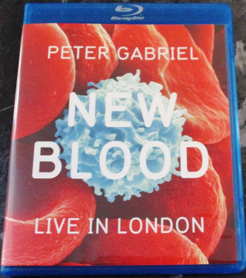 PETER GABRIEL New Blood Live in London NYC BLU RAY