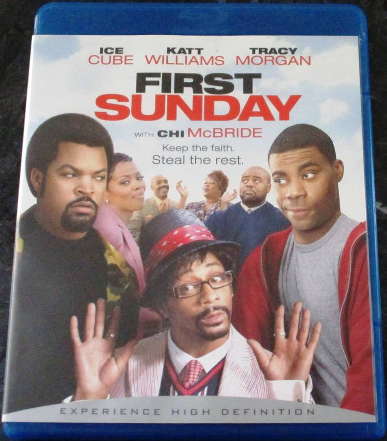 FIRST SUNDAY BLU RAY Ice Cube Tracy Morgan