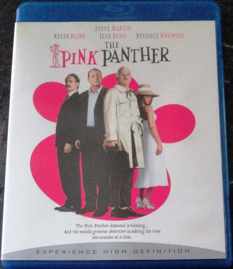 THE PINK PANTHER BLU RAY Steve Martin Jean Reno