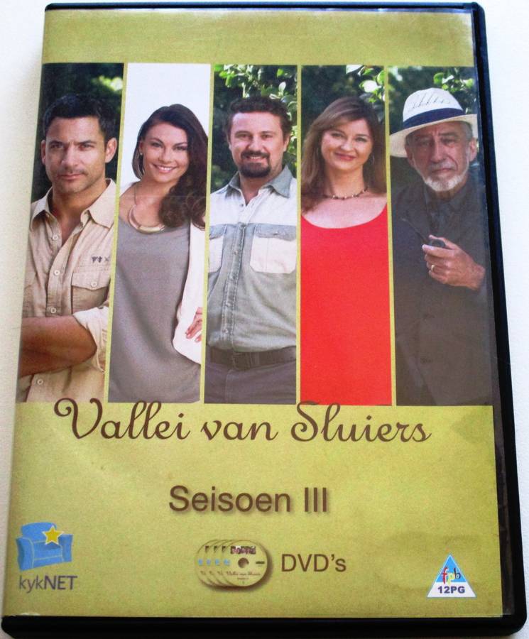 VALLEI VAN SLUIERS Seisoen 3  3xDVD  [SA Afrikaans shelf]