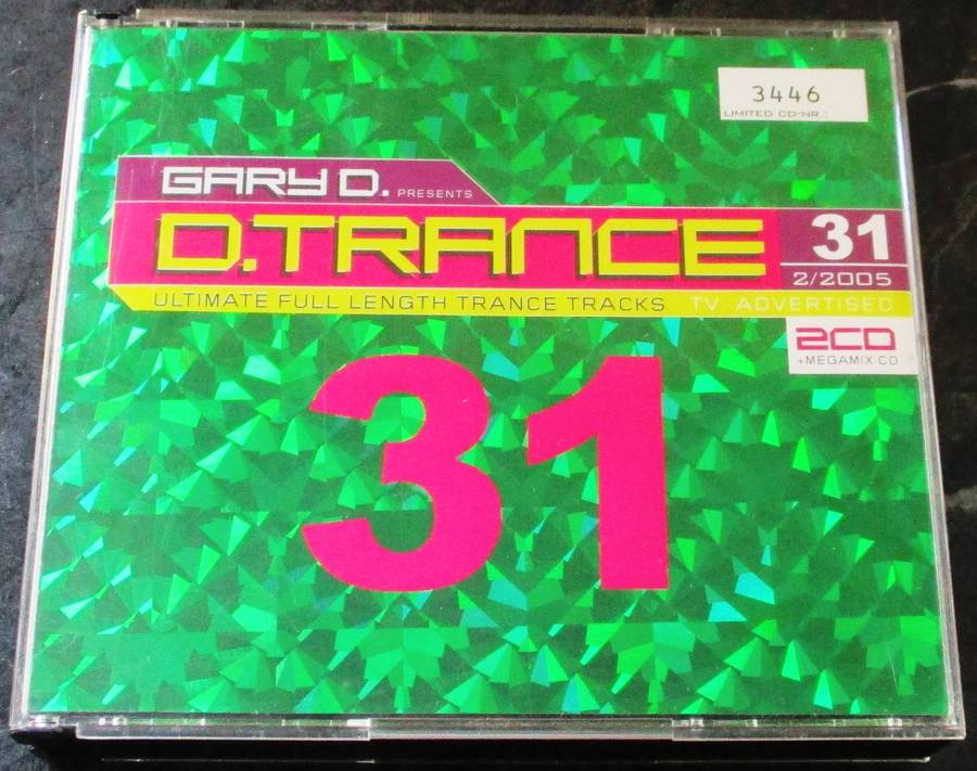 D. TRANCE 31 2/2005 Gary D 2xCD [G X 40]