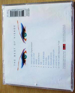 VISAGE Fade to Grey The Best of Visage CD [Shelf Z x 3]