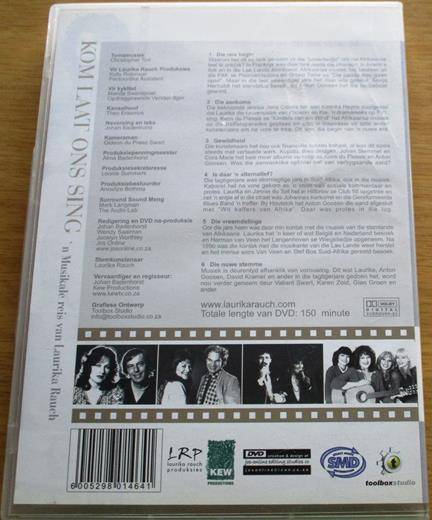 LAURIKA RAUCH Kom Laat Ons Sing DVD