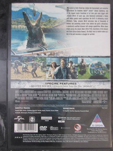 JURASSIC WORLD DVD [DVD BBOX 1]