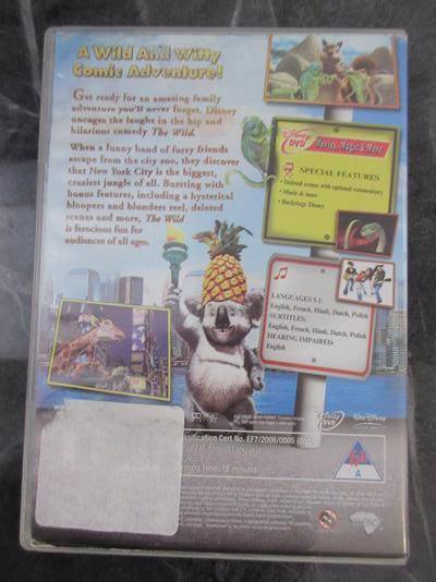 THE WILD DVD [BBOX 8] Region 2