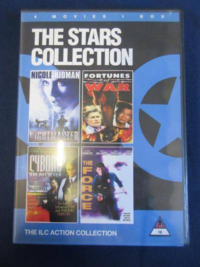 NIGHTMASTER / FORTUNES OF WAR / CYBORG 3 / THE FORCE 4xDVD [BBOX 7] Region 2