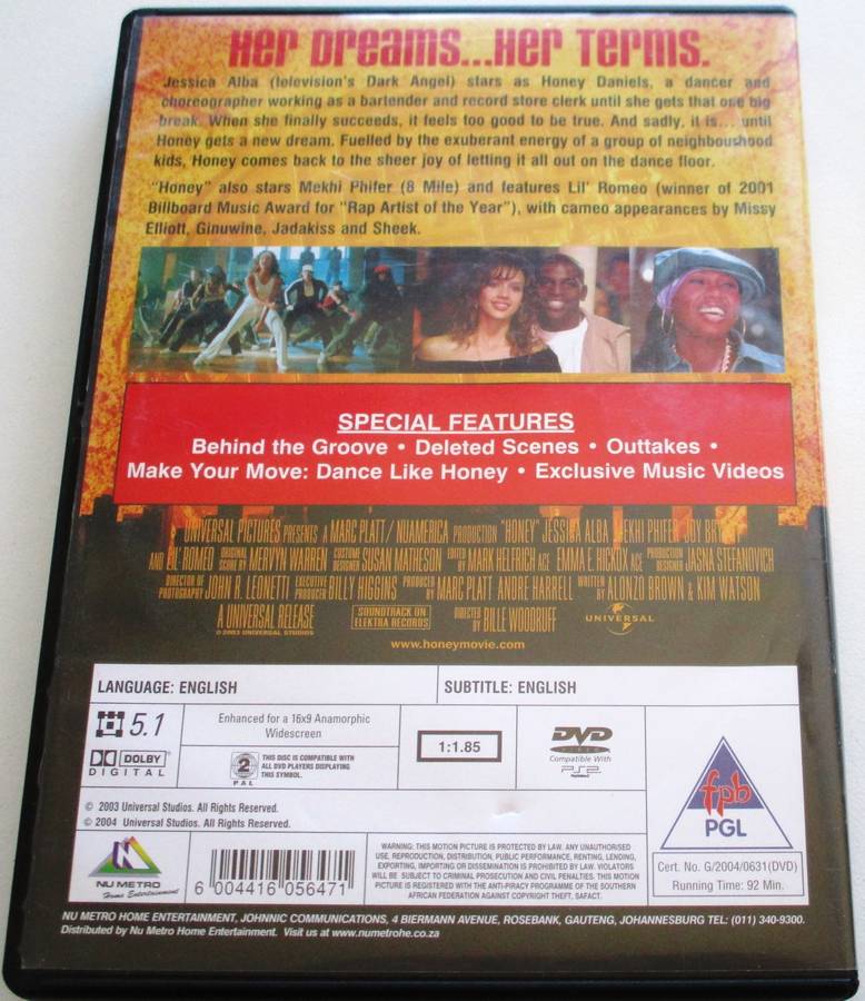 HONEY DVD [BBOX 3]