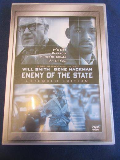 ENEMY OF THE STATE Extended Edition DVD Will Smith Gene Hackman [BBOX 7] Region 2