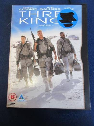 THREE KINGS DVD George Clooney Mark Wahlberg  [BBOX 7] Region 2