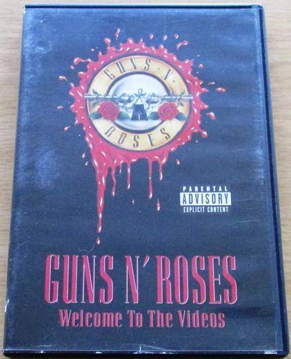 GUNS N ROSES Welcome to the Videos DVD