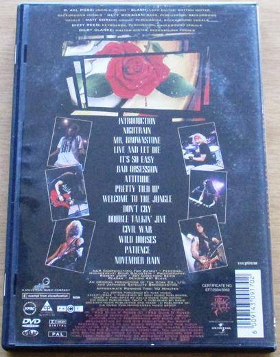 GUNS N ROSES Use Your Illusion I DVD
