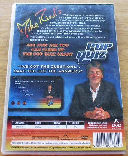 MIKE READ'S POP QUIZ DVD [BOX SET SHELF]